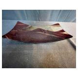 Collection of Art Glass Decorative Plates and Trays