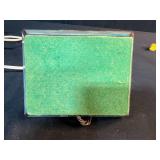 Collection of 3 Vintage Table Lamps Including Art Deco Bronze Sculpture and Stained Glass