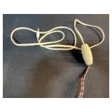 Collection of 3 Vintage Table Lamps Including Art Deco Bronze Sculpture and Stained Glass