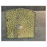 Collection with Vintage Globe, Signed Glass Sculpture, and Ship Bookend