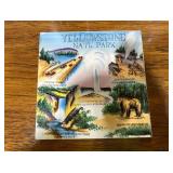 Vintage Kitchenware Collection with Nabisco Tins, Spice Tins, Cookie Cutters, Yellowstone Tile, and Gravy Boat