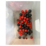 VTG Assorted Game Pieces and Tokens Collection