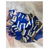 VTG Assorted Game Pieces and Tokens Collection