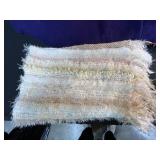 Set of 4 Colorful Throw Blankets and Rugs