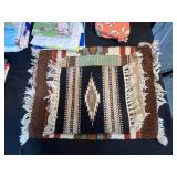 Collection of Vintage State Souvenir Tea Towels and Linens