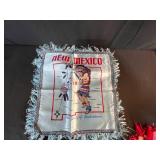 Collection of Vintage State Souvenir Tea Towels and Linens