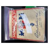 Assorted Board Game Pieces, Dominoes Sets, Poker Chips, and Storage Bin