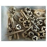 Large Assortment of Taps, Dies, and Tap Wrenches