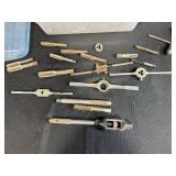 Large Assortment of Taps, Dies, and Tap Wrenches
