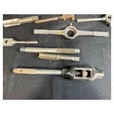 Large Assortment of Taps, Dies, and Tap Wrenches