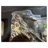 Vintage and Antique Collectibles Lot with Stereoscope Viewers, Ephemera, and Trinkets