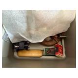 Vintage and Antique Collectibles Lot with Stereoscope Viewers, Ephemera, and Trinkets