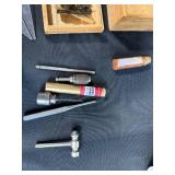 Mixed Lot of Hand Tools, Hardware, Electrical Parts and Workshop Supplies