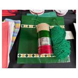 Large Lot of Gift Wrapping Supplies with Ribbons, Tissue Paper, Bags, and More