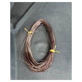 Antique Arctic 9 Ice Cream Maker, Cast Iron Plant Stand, and Wire Bundle