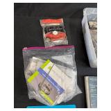 Drafting Tools and Hand Tools Lot with Compasses, Pliers, Templates, and Accessories