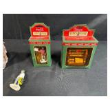 Coca-Cola Town Square Collection Figurines and The Old Curiosity Shop Village Building