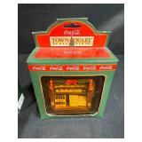 Coca-Cola Town Square Collection Figurines and The Old Curiosity Shop Village Building
