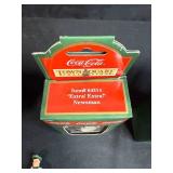 Coca-Cola Town Square Collection Figurines and The Old Curiosity Shop Village Building