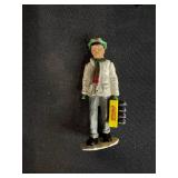 Coca-Cola Town Square Collection Figurines and The Old Curiosity Shop Village Building