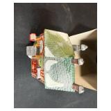 Set of 2 Department 56 North Pole Series Heritage Village Porcelain Buildings