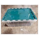 Collection of Vintage Sheet Music, Prints, and Framed Artwork in Storage Tote