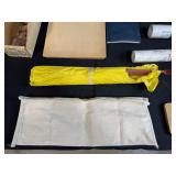 Mixed Art and Craft Supply Lot with Paints, Tools, and Wood Pieces