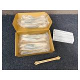 10 Pack Of Gold Colored Drawer Handles