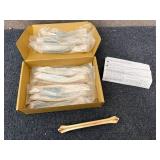 10 Pack Of Gold Colored Drawer Handles