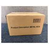 4 Pack Of Metal Smoking Boxes