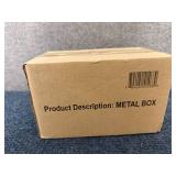 4 Pack Of Metal Smoking Boxes