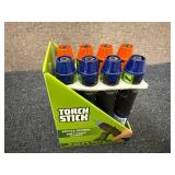 8 Pack Of Torch Sticks With Bottle Opener