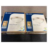 2 Packs Of Lithonia Lighting Dcor Round Lights