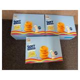 3 Packs Of Soft Baked Pillsbury Cookies