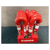12 Hershey Kisses Canes