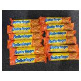 12 Butter Fingers Salted Caramel Bars