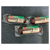 3 Tubes Of Garlic Summer Sausage