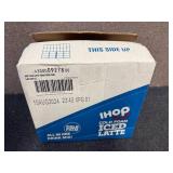 Box of Ihop Iced Latte Mix Packets