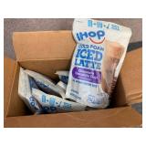 Box of Ihop Iced Latte Mix Packets