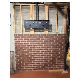 5 Sheets of Faux Brick Wall Panels