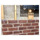 5 Sheets of Faux Brick Wall Panels