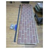 5 Sheets of Faux Brick Wall Panels