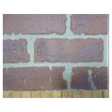 5 Sheets of Faux Brick Wall Panels