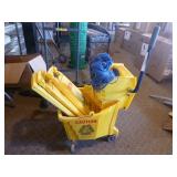 Mop Buck and Floor Signs