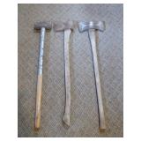 2 Axes and Sledge Hammer