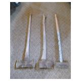 2 Axes and Sledge Hammer