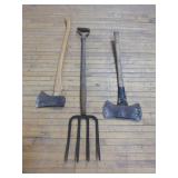 Axes and Hay Fork