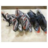 Rollerblades and Ice Skates