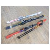 3 Pair of Downhill Skis