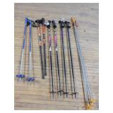 5 Sets of Ski Poles